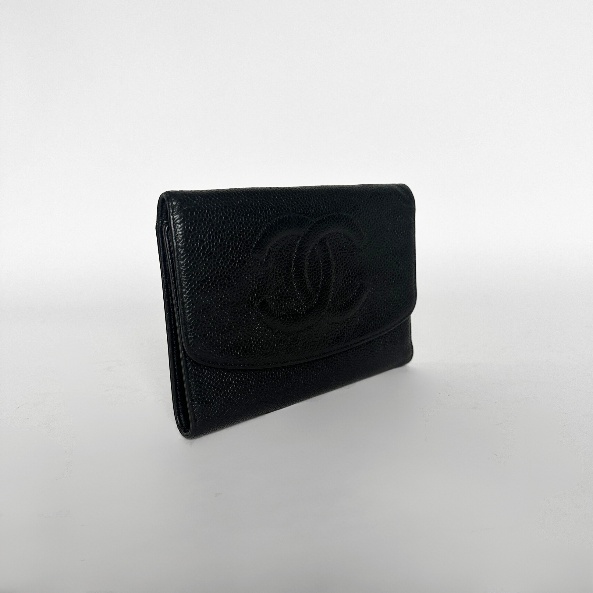 Chanel Chanel CC Wallet Large Caviar Leather - wallet - Etoile Luxury Vintage
