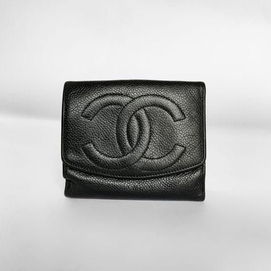 Chanel Chanel Wallet Small Caviar Leather - Wallets - Etoile Luxury Vintage