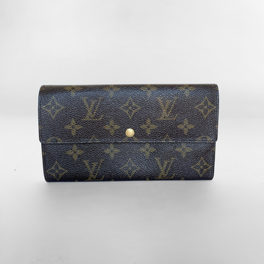 Louis Vuitton Wallet Large Monogram Canvas