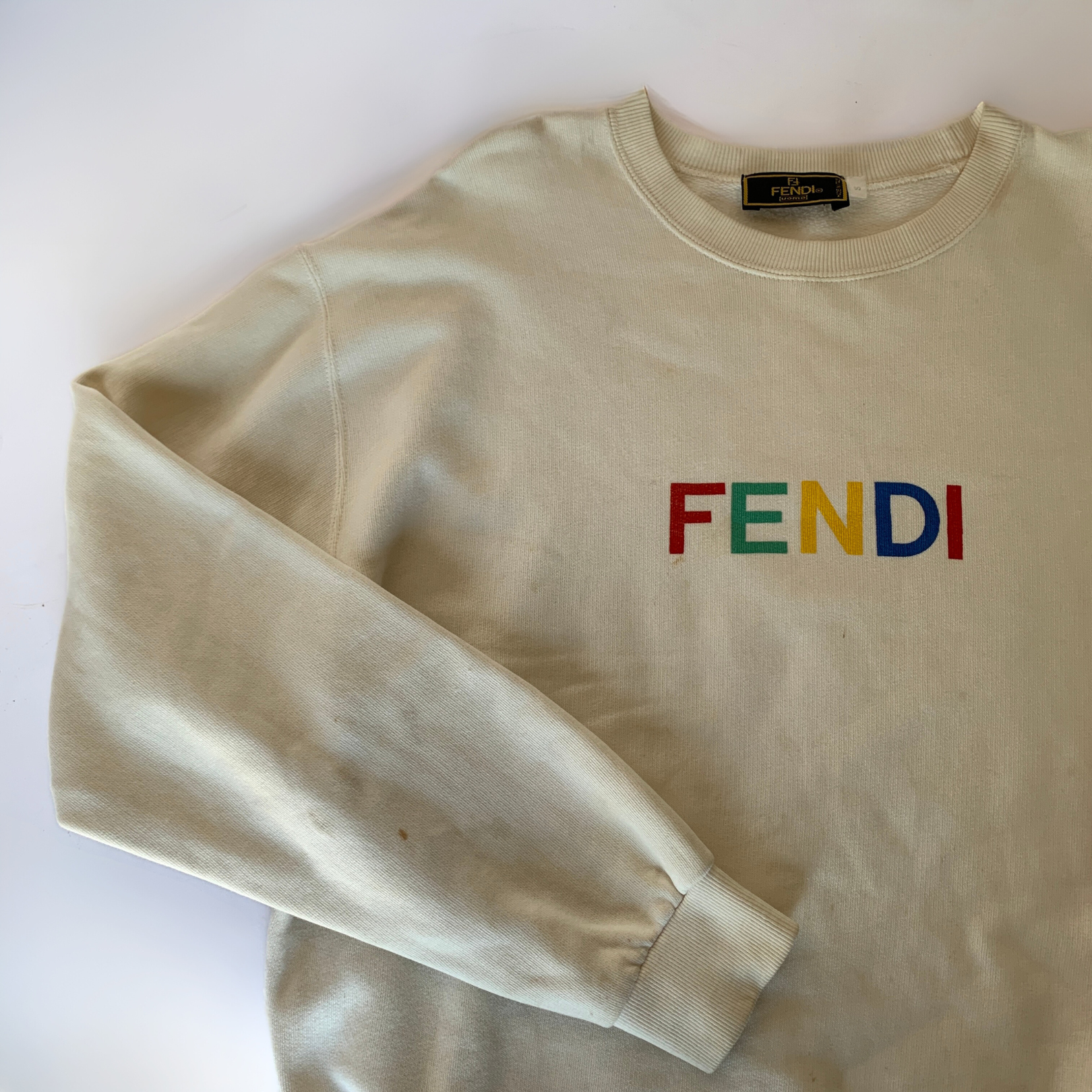Fendi Sweater Multicolor Cotton - Main Image