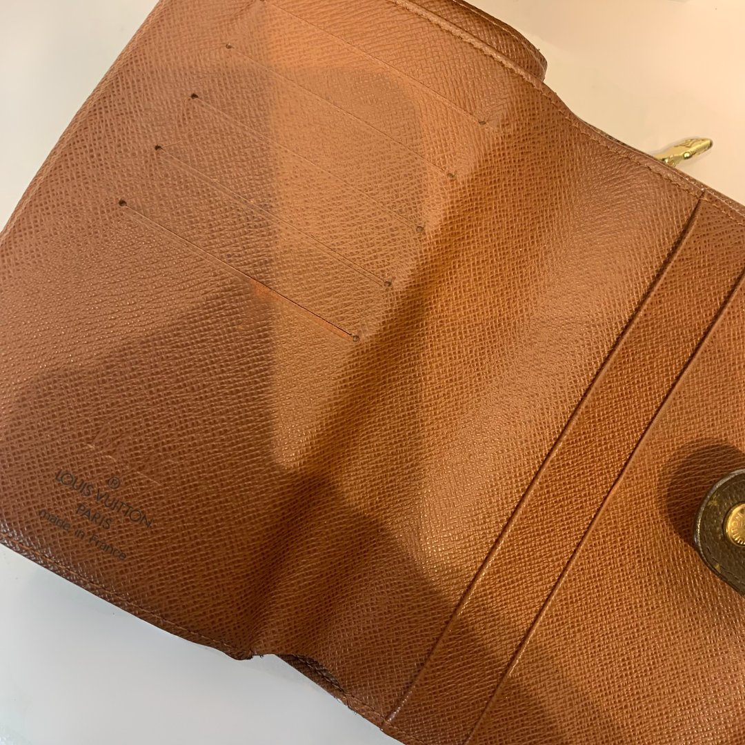 Louis Vuitton Geldbörse Reißverschluss groß Monogramm Canvas