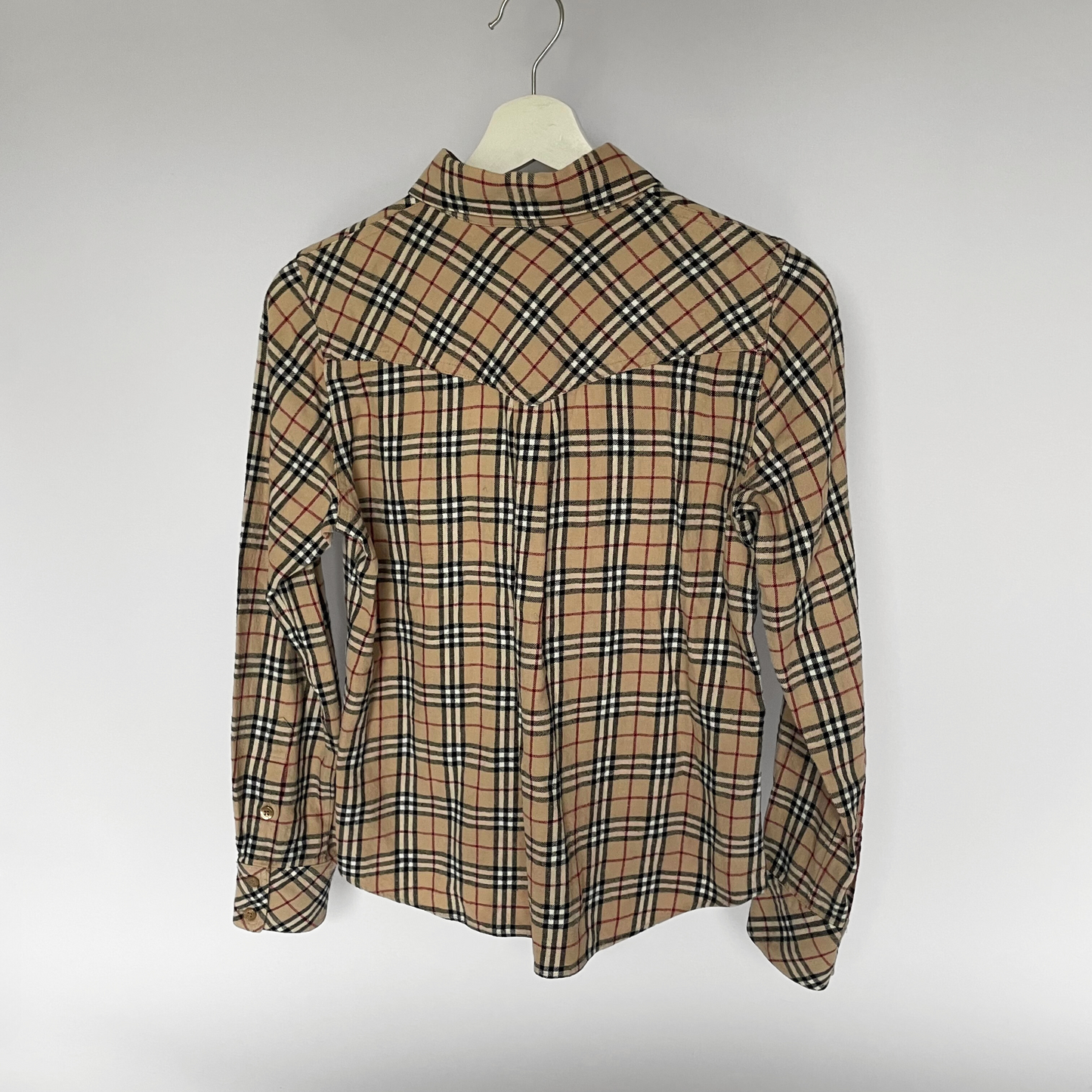 Burberry Burberry Bluse mit Monogramm-Baumwolle – Kleidung – Etoile Luxury Vintage