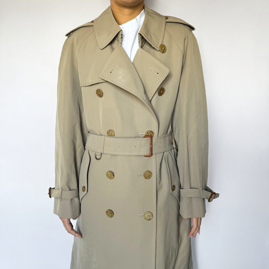 Burberry Burberry Trench Coat Algodão - casaco - Etoile Luxury Vintage