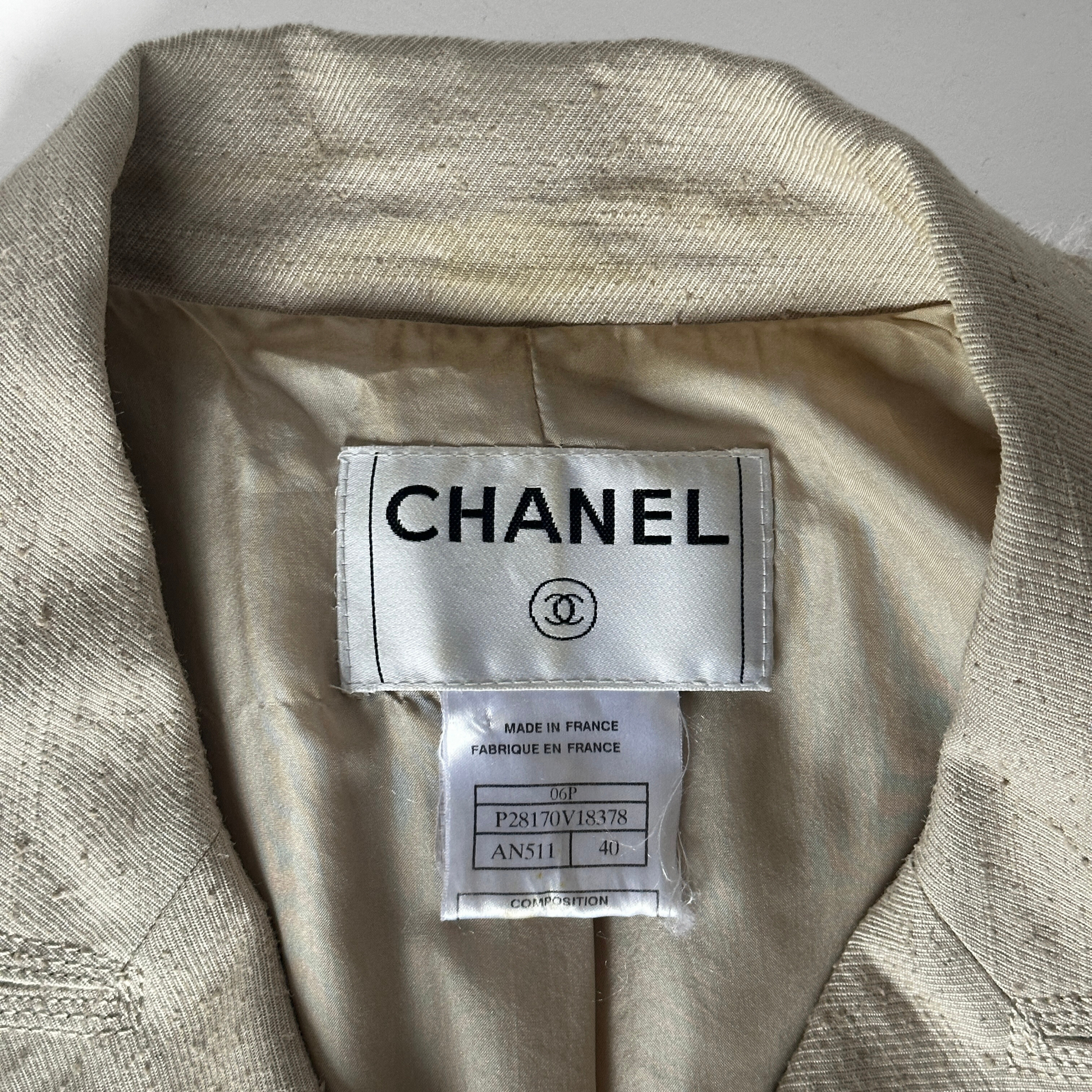 Chanel Chanel Tweed Jacket - Blazer - Etoile Luxury Vintage