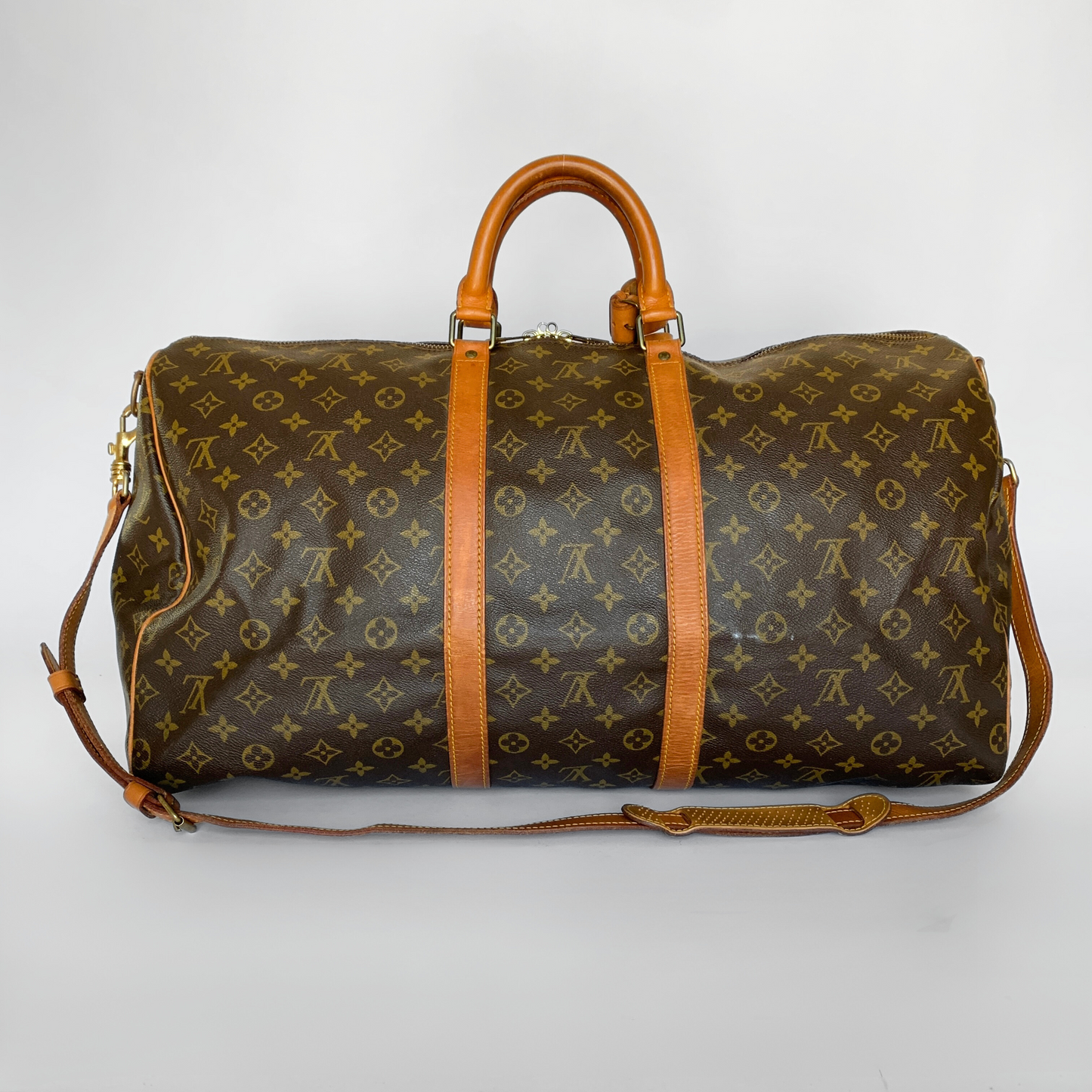 Louis Vuitton Louis Vuitton Keepall 55 Bandouli&egrave;re Monogram Canvas - Handbags - Etoile Luxury Vintage