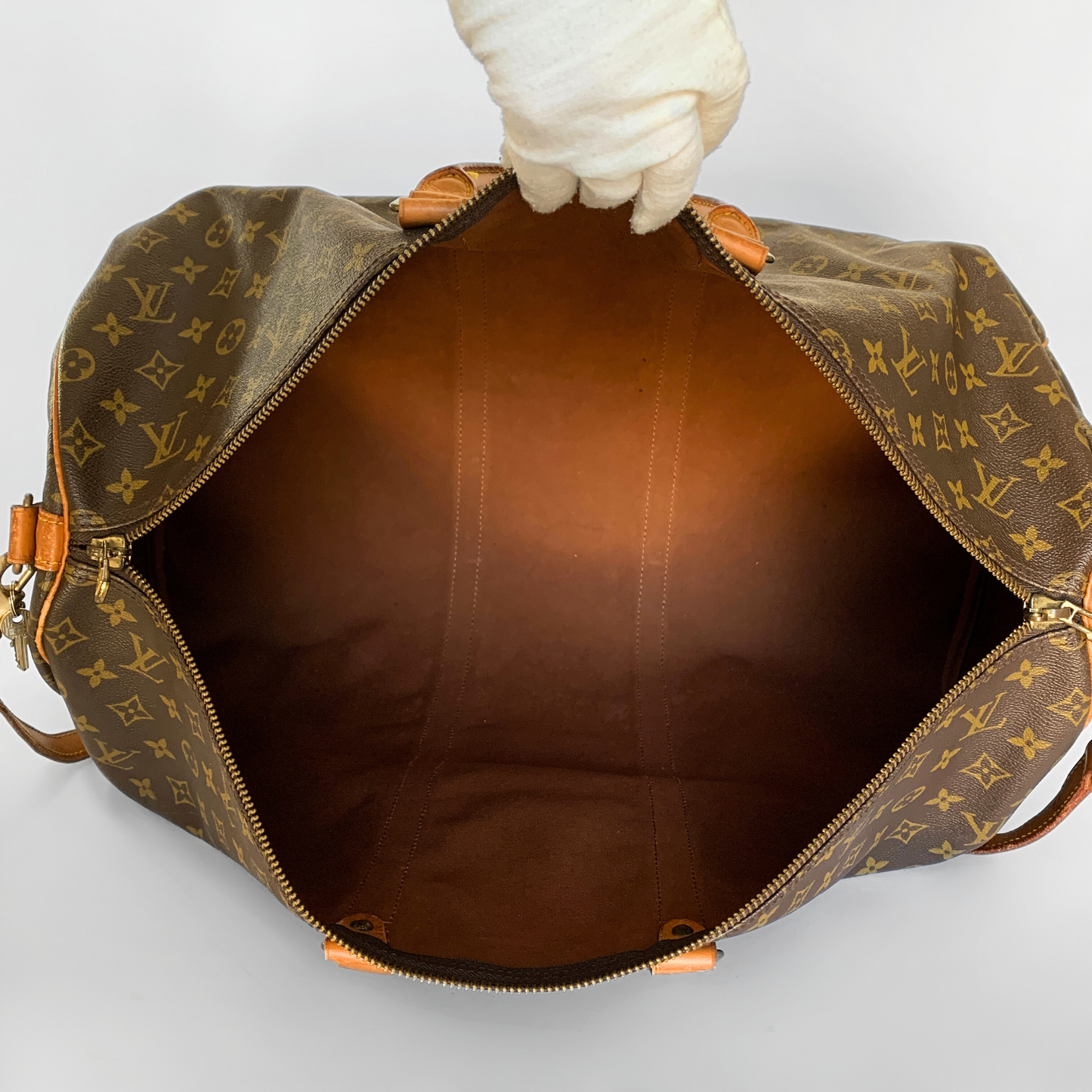 Louis Vuitton Louis Vuitton Keepall 55 Bandouli&egrave;re Monogram Canvas - Handbags - Etoile Luxury Vintage