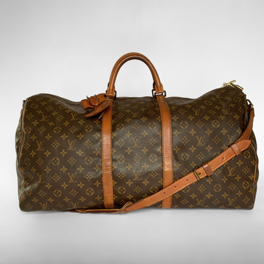 Louis Vuitton Louis Vuitton Keepall 60 Bandouli&egrave;re Canvas - Travel bags - Etoile Luxury Vintage