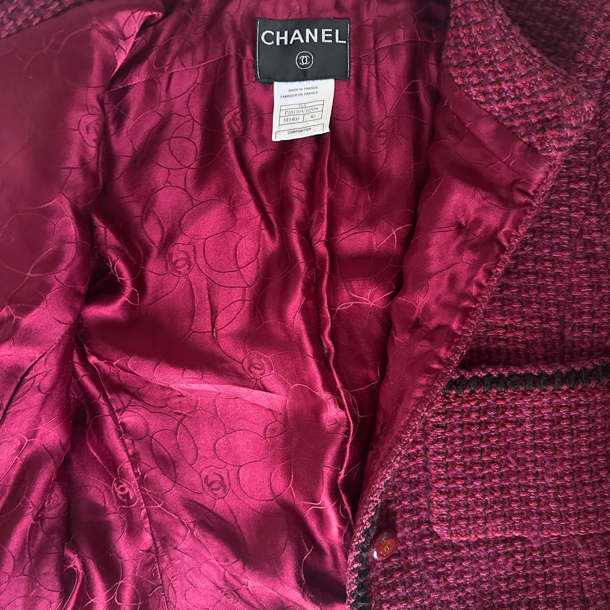Chanel Chanel Tweed Jacket - Blazer - Etoile Luxury Vintage