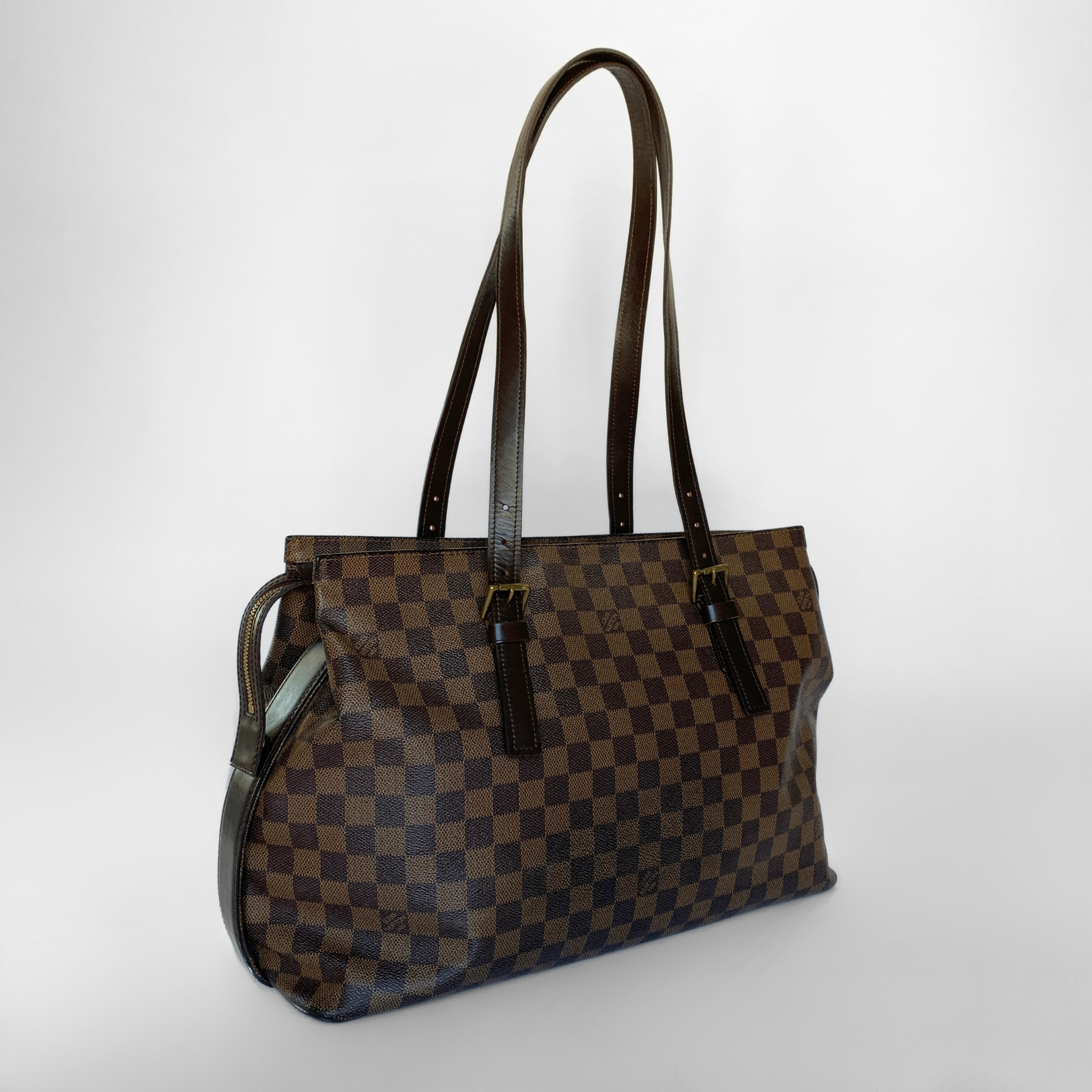 Louis Vuitton Louis Vuitton Chelsea Damier Ebene Canvas - Shoulder bags - Etoile Luxury Vintage