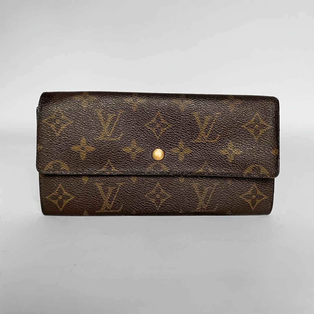 Louis Vuitton Louis Vuitton Lommebok Large Monogram Canvas - lommebok - Etoile Luxury Vintage