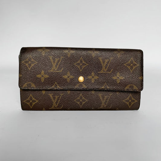 Louis Vuitton Louis Vuitton Πορτοφόλι Μεγάλο μονόγραμμα Καμβάς - πορτοφόλι - Etoile Luxury Vintage