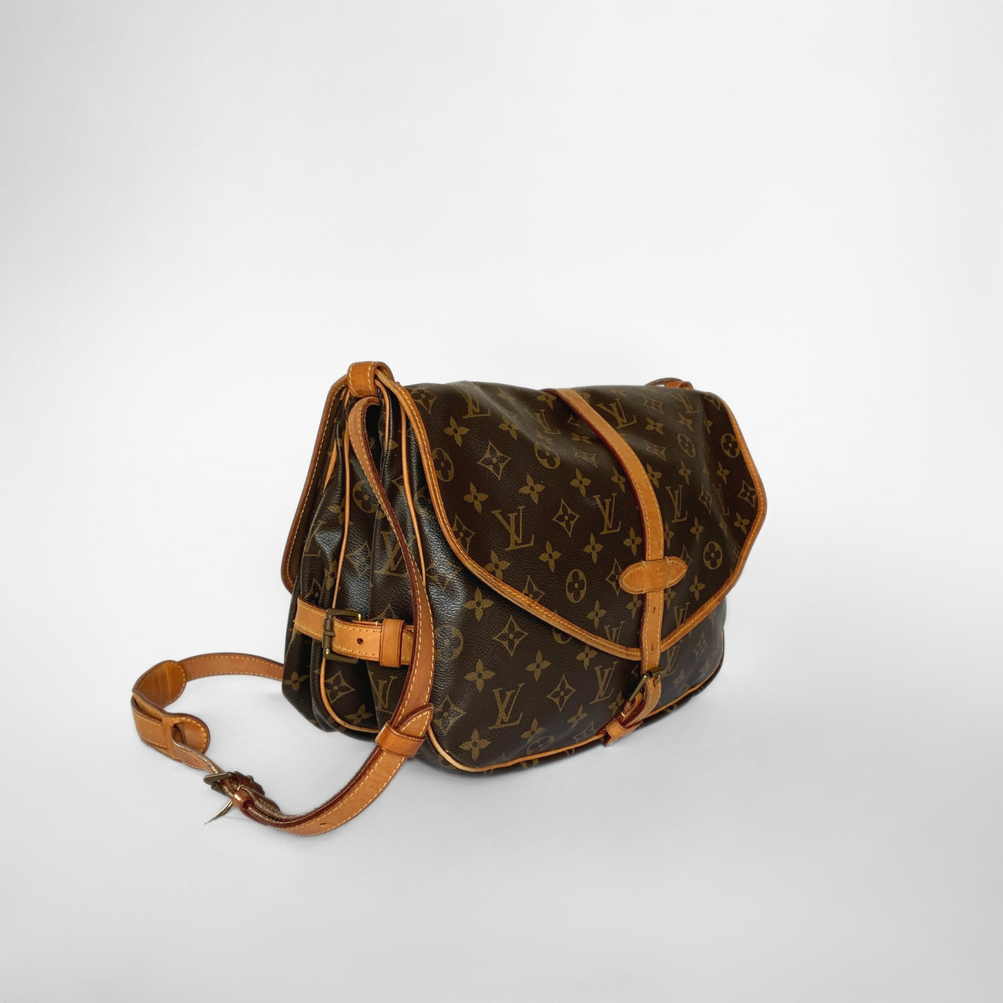 Louis Vuitton Saumur 35 Monogram Canvas