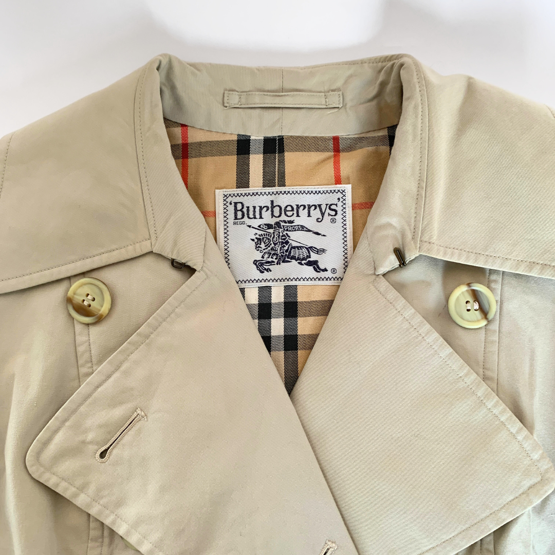 Burberry Burberry Trench Coat Cotton - Coats - Etoile Luxury Vintage