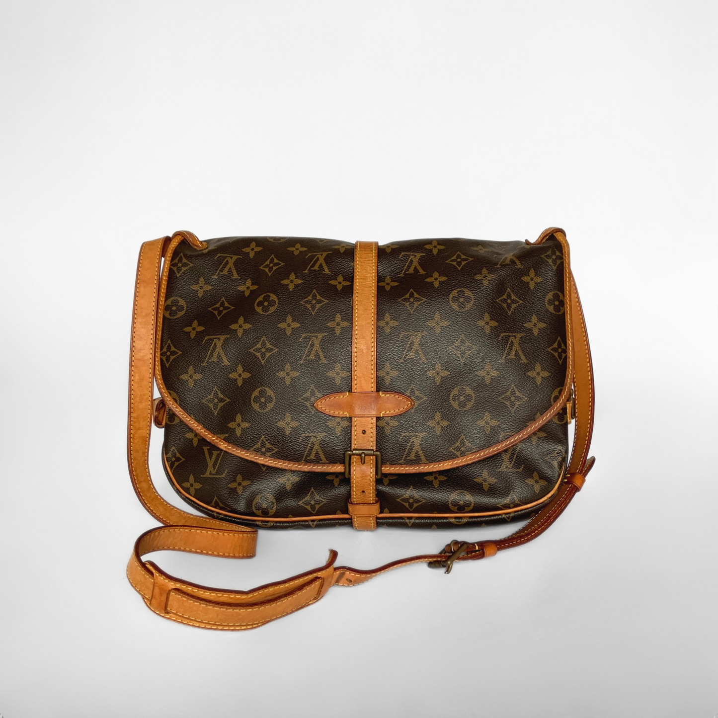 Louis Vuitton Saumur 35 Monogram Canvas