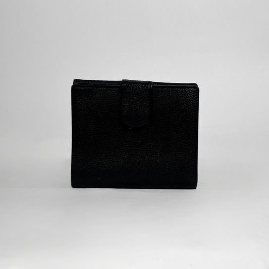 Chanel Wallet Caviar Small auf weißem Hintergrund