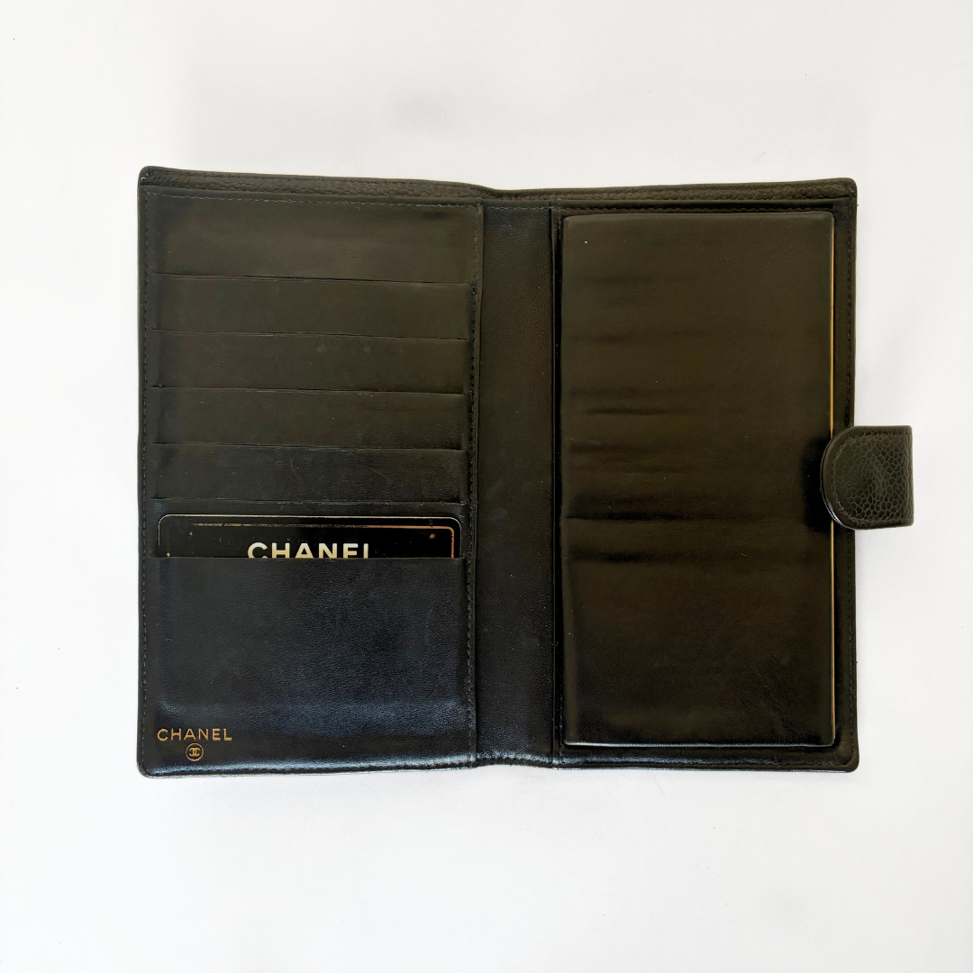 Chanel Pung Stor kaviar læder