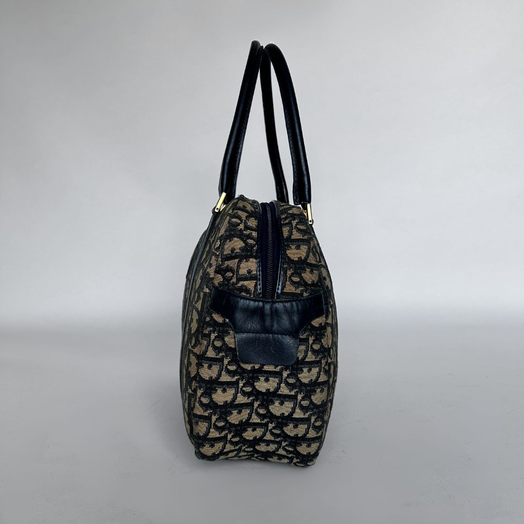 Dior Dior Vintage Bowlingtasche Oblique Canvas - Handtasche - Etoile Luxury Vintage