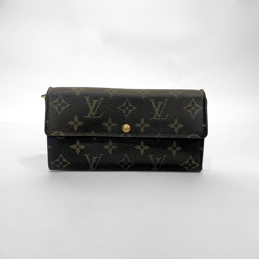 Louis Vuitton Wallet Large Monogram Canvas