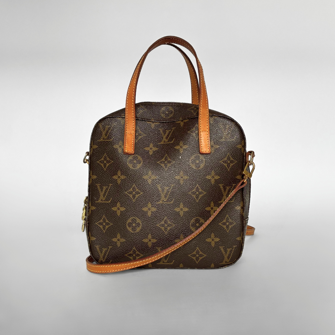 Louis Vuitton Spontini Monogram lærred