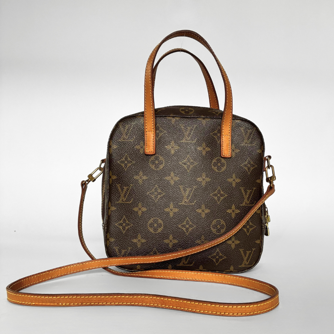 Louis Vuitton Spontini Monogram lærred