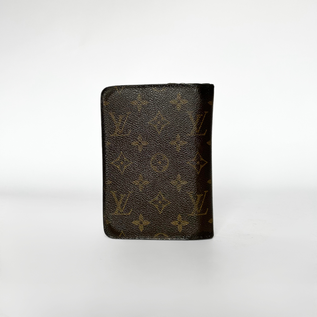 Louis Vuitton Louis Vuitton Carteira com zíper em tela grande com monograma - carteira - Etoile Luxury Vintage