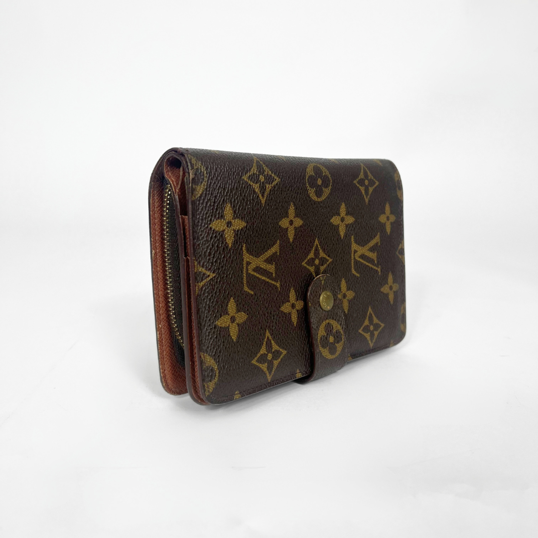 Louis Vuitton Geldbörse, mittelgroß, mit Reißverschluss
