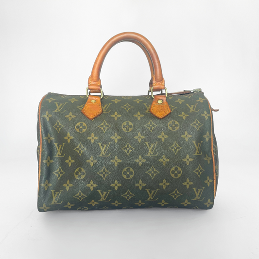 Louis Vuitton Speedy 30 monogramas de lona