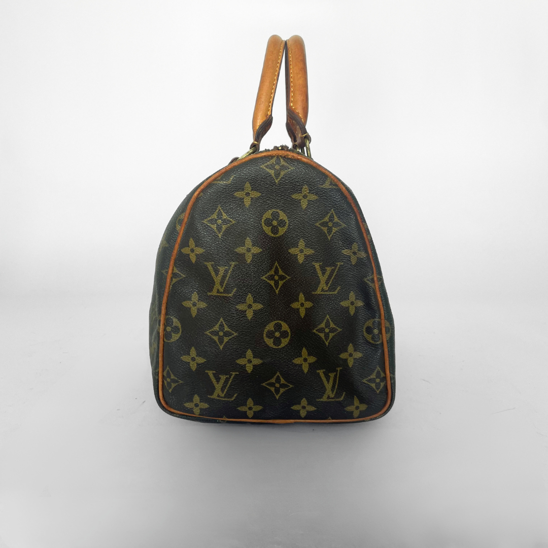 Louis Vuitton Speedy 30 monogramas de lona