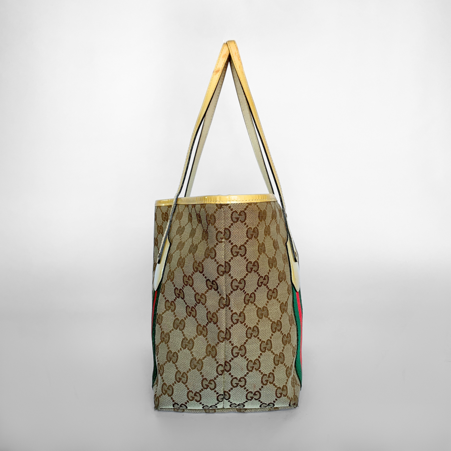 Gucci Gucci GG Sherry Line Tote Bag Coated Canvas - Shoulder bags - Etoile Luxury Vintage