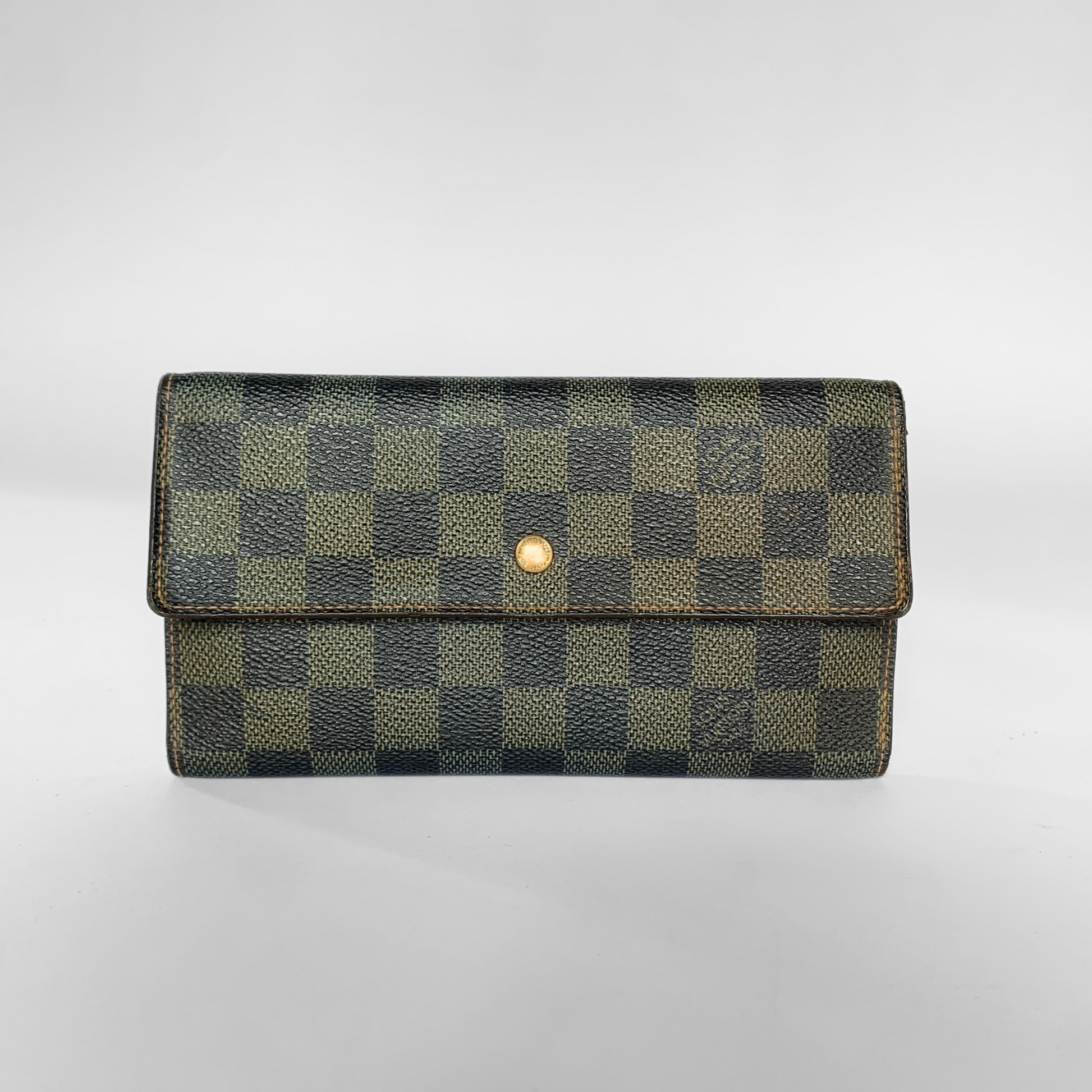 Louis Vuitton Louis Vuitton Wallet Large Damier Ebene Canvas - Wallets - Etoile Luxury Vintage