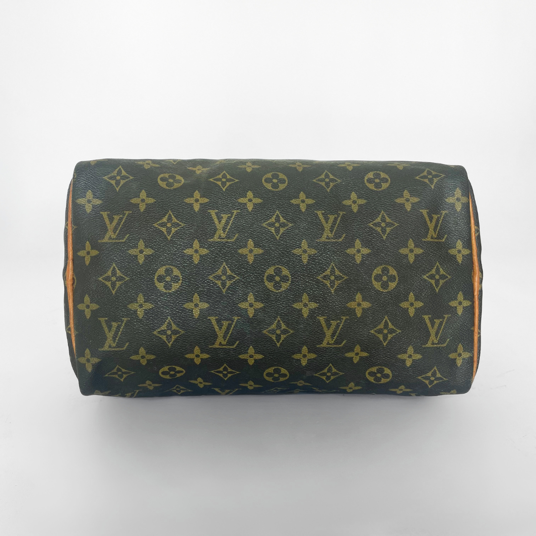 Louis Vuitton Speedy 30 monogramas de lona