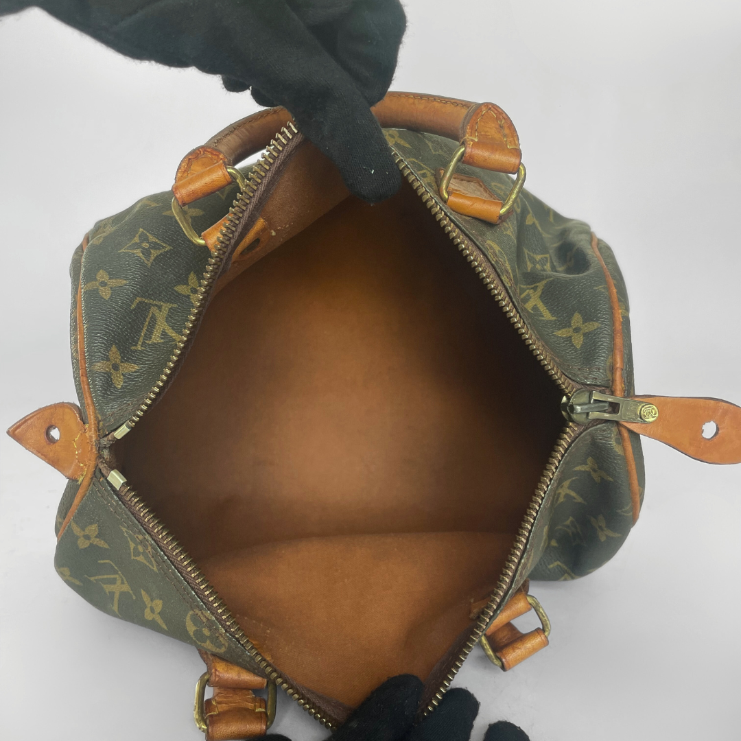 Louis Vuitton Speedy 30 monogramas de lona