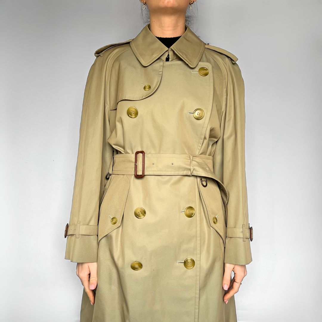 Burberry Burberry Mantel Trench Baumwolle - Kleidung - Etoile Luxury Vintage