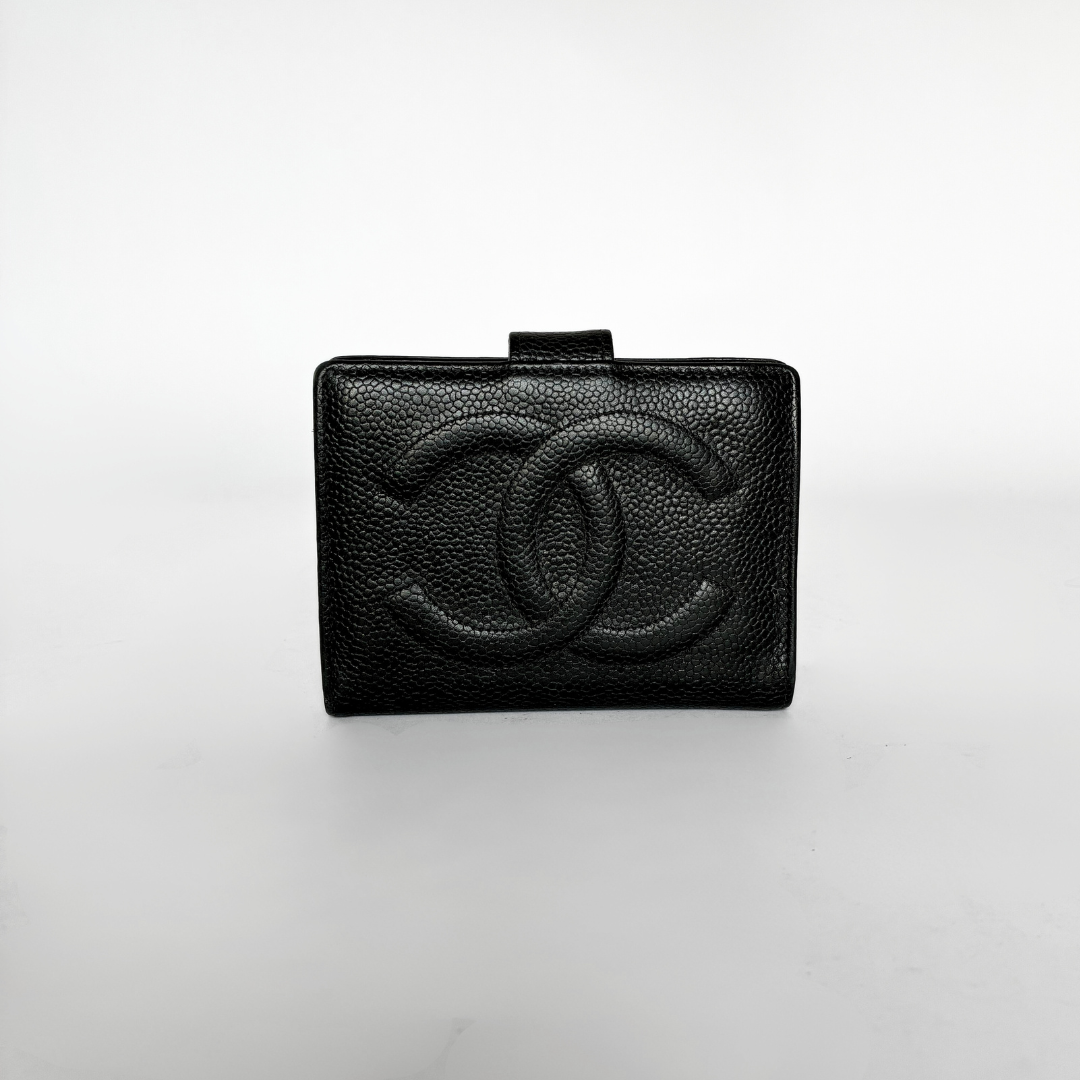 Chanel Geldbörse Small Caviar Leather