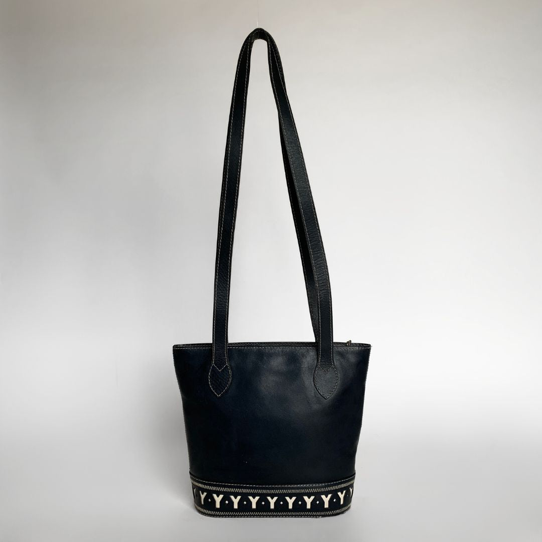 Yves Saint Laurent Yves Saint Laurent Tote Bag Cow Leather - Handbags - Etoile Luxury Vintage