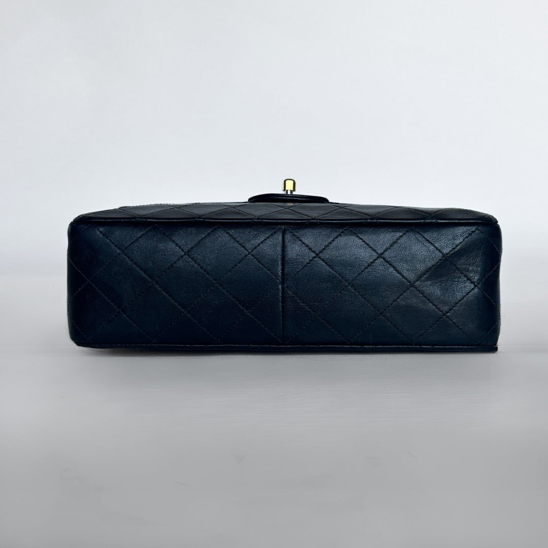 Chanel Square Double Flap Bag Classic Lambskin Leather – l'Étoile de ...