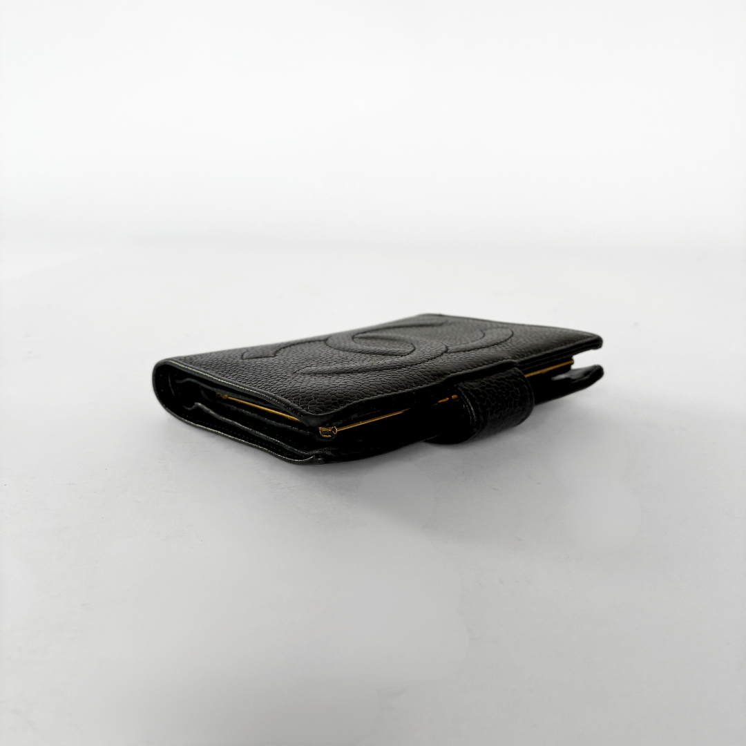 Chanel Geldbörse Small Caviar Leather