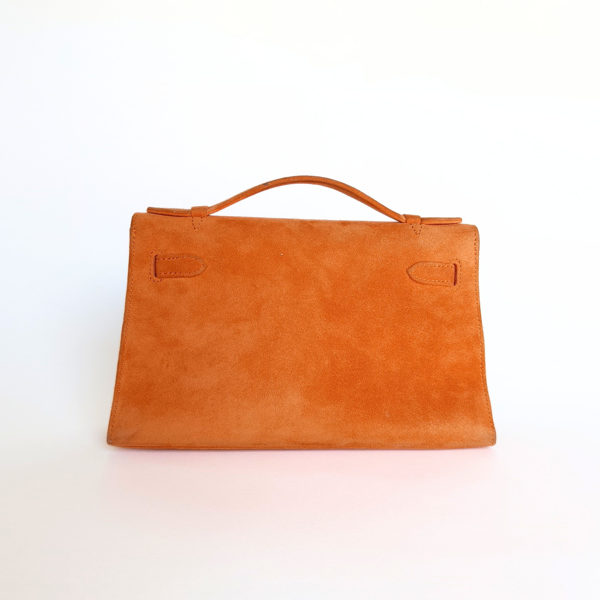 Hermes deals kelly suede