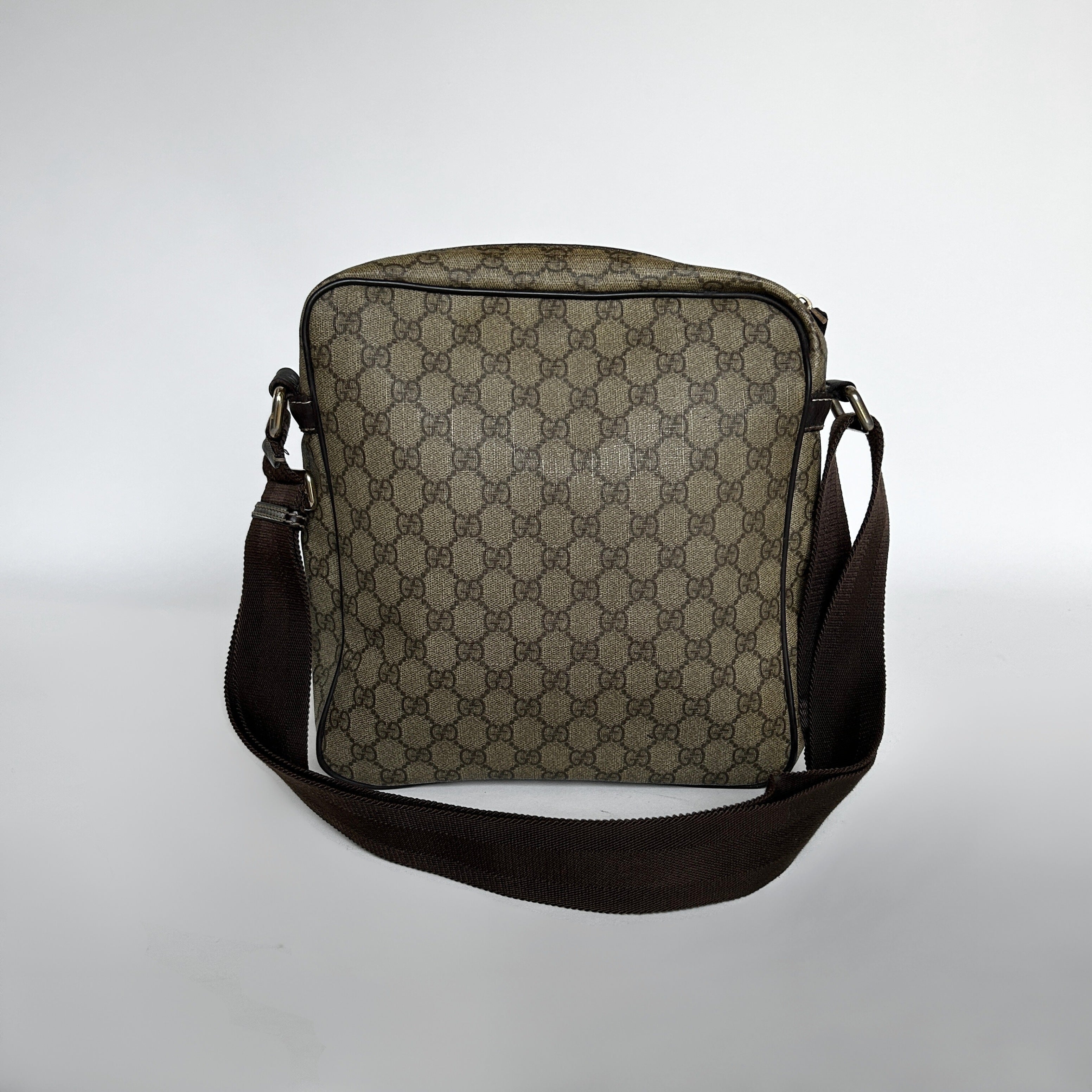 Gucci Mens GG Messenger Bag Black Small – Luxe Collective