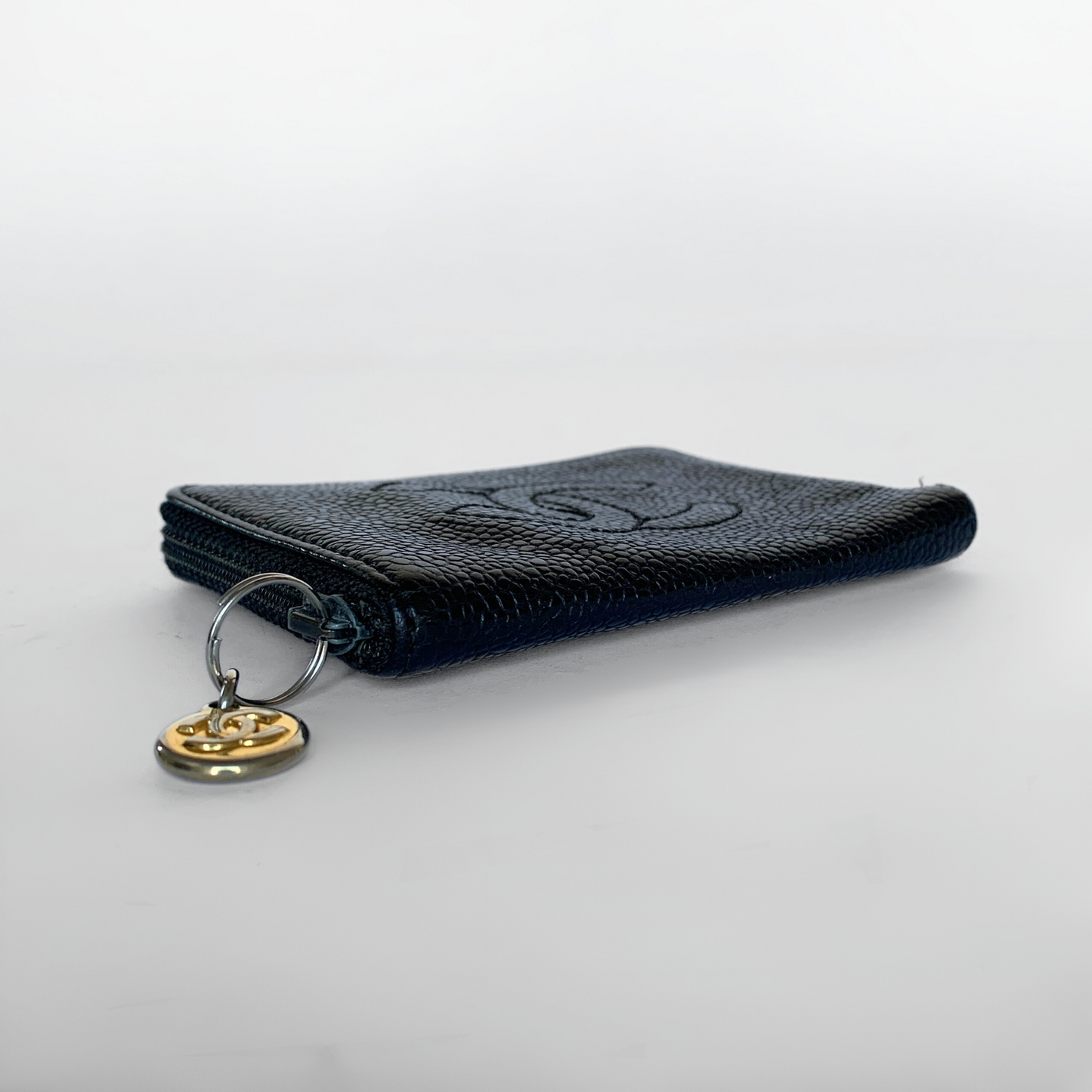 Chanel Chanel CC Keyholder Caviar Leather - Key holders - Etoile Luxury Vintage