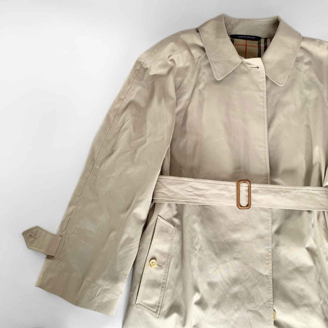 Burberry Burberry Trench Coat Cotton - Clothing - Etoile Luxury Vintage