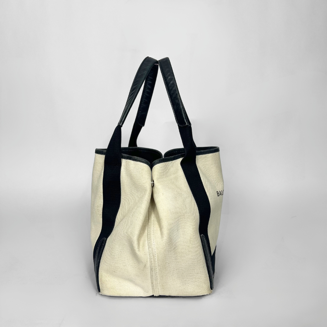 Balenciaga black/white Shopper