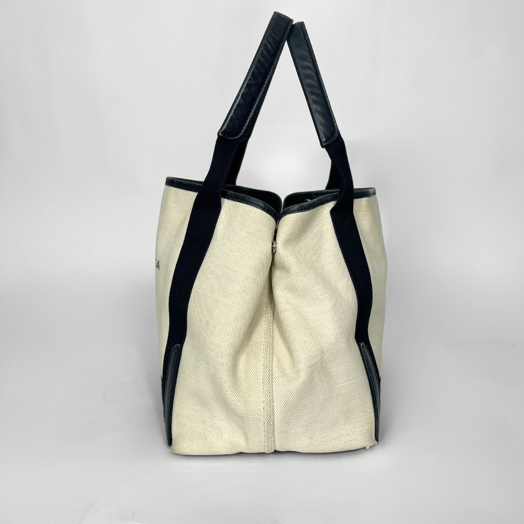 Balenciaga black/white Shopper