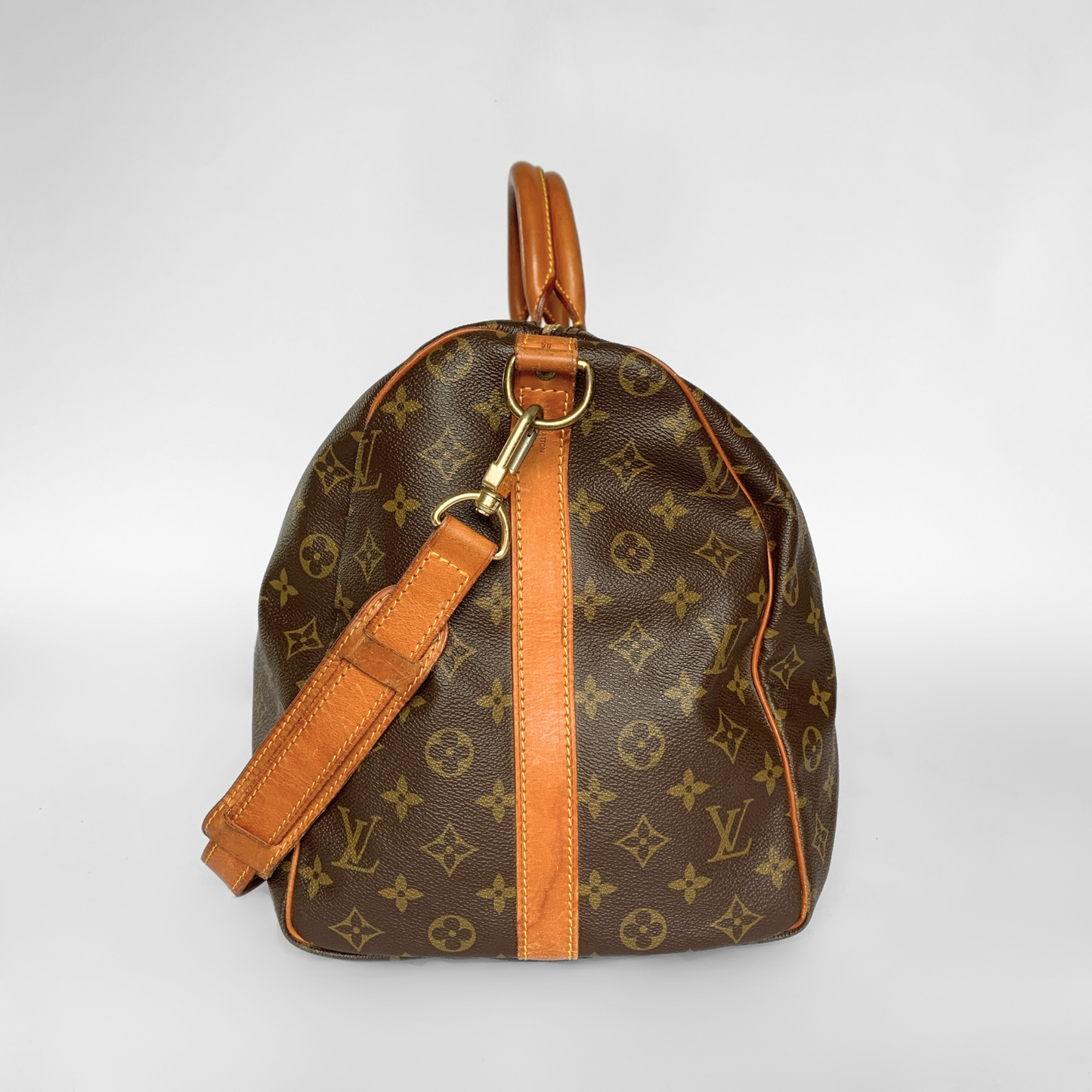 Louis Vuitton Louis Vuitton Keepall 50 Bandouli&egrave;re Monogram Canvas - Handbags - Etoile Luxury Vintage