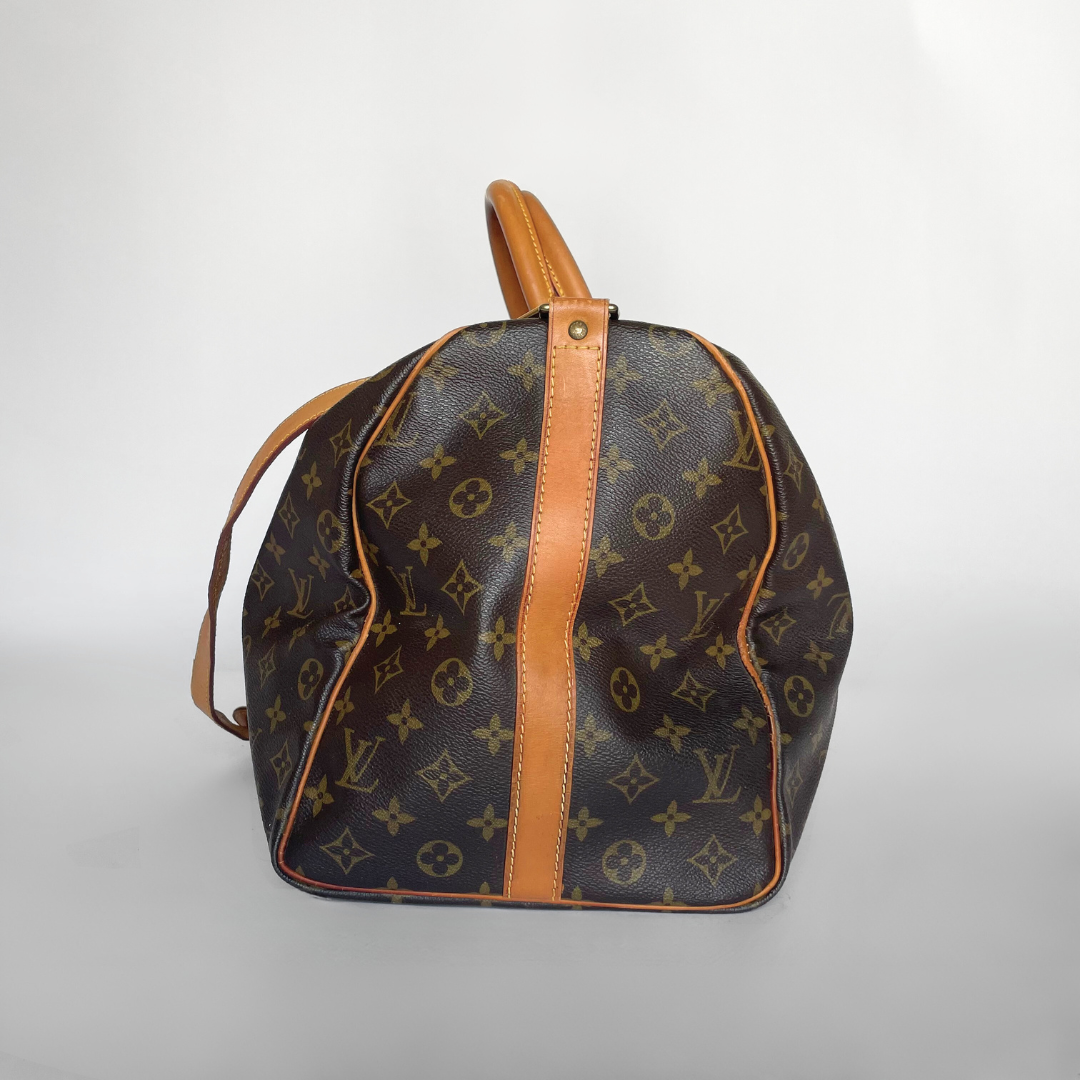Louis Vuitton Keepall 50 Bandoulière-Monogramm-Leinwand
