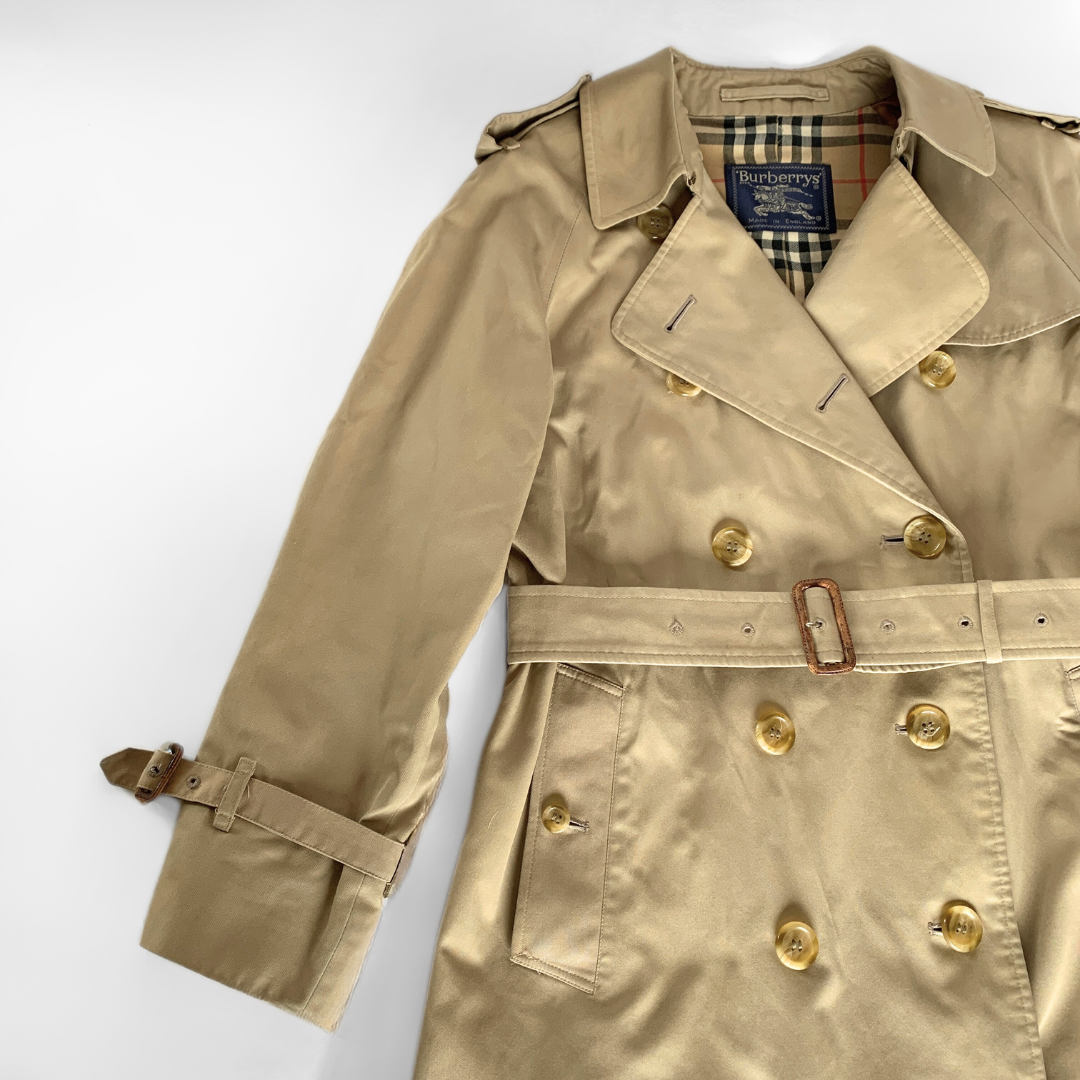 Burberry Burberry Trench Coat Cotton - Clothing - Etoile Luxury Vintage