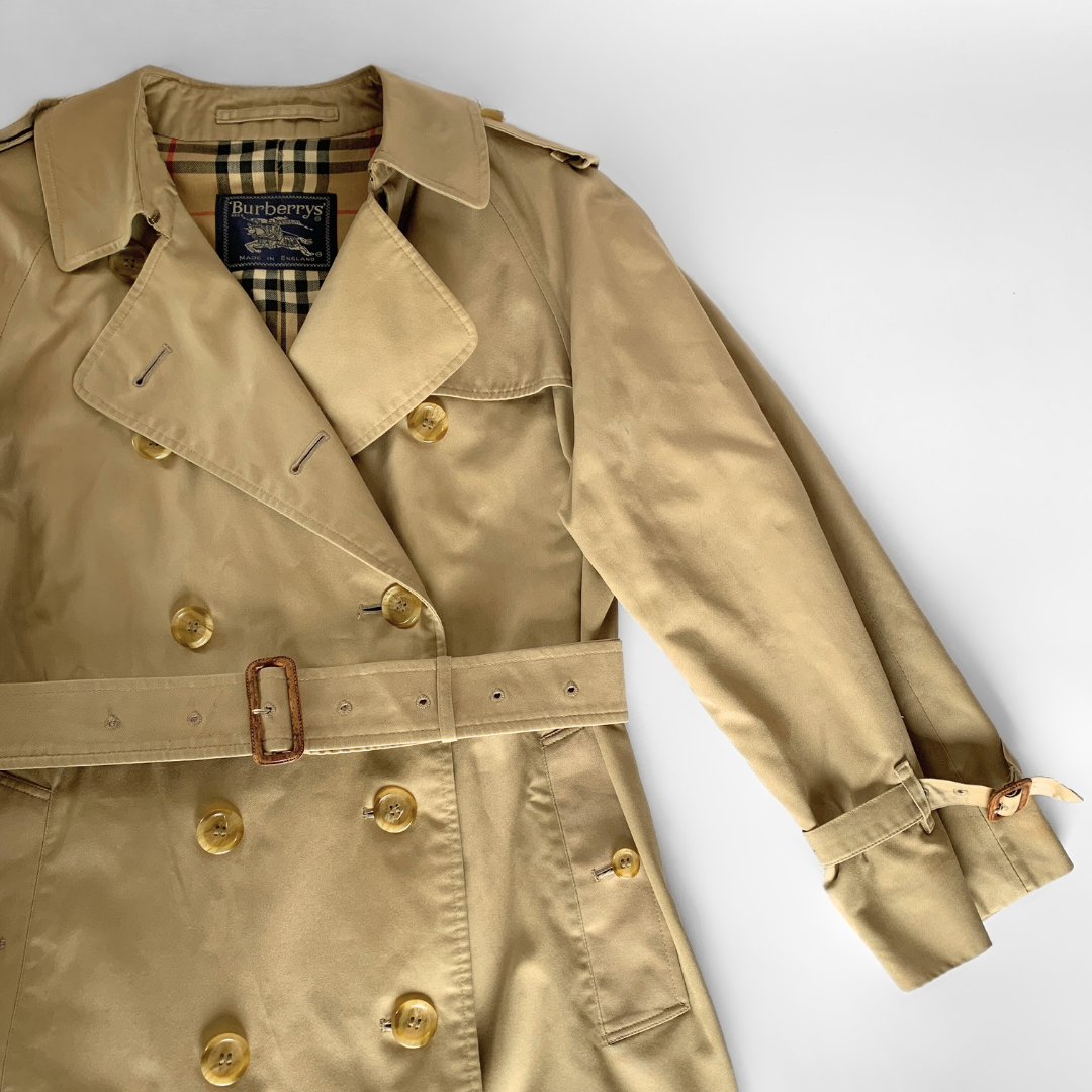 Burberry Burberry Trench Coat Cotton - Clothing - Etoile Luxury Vintage