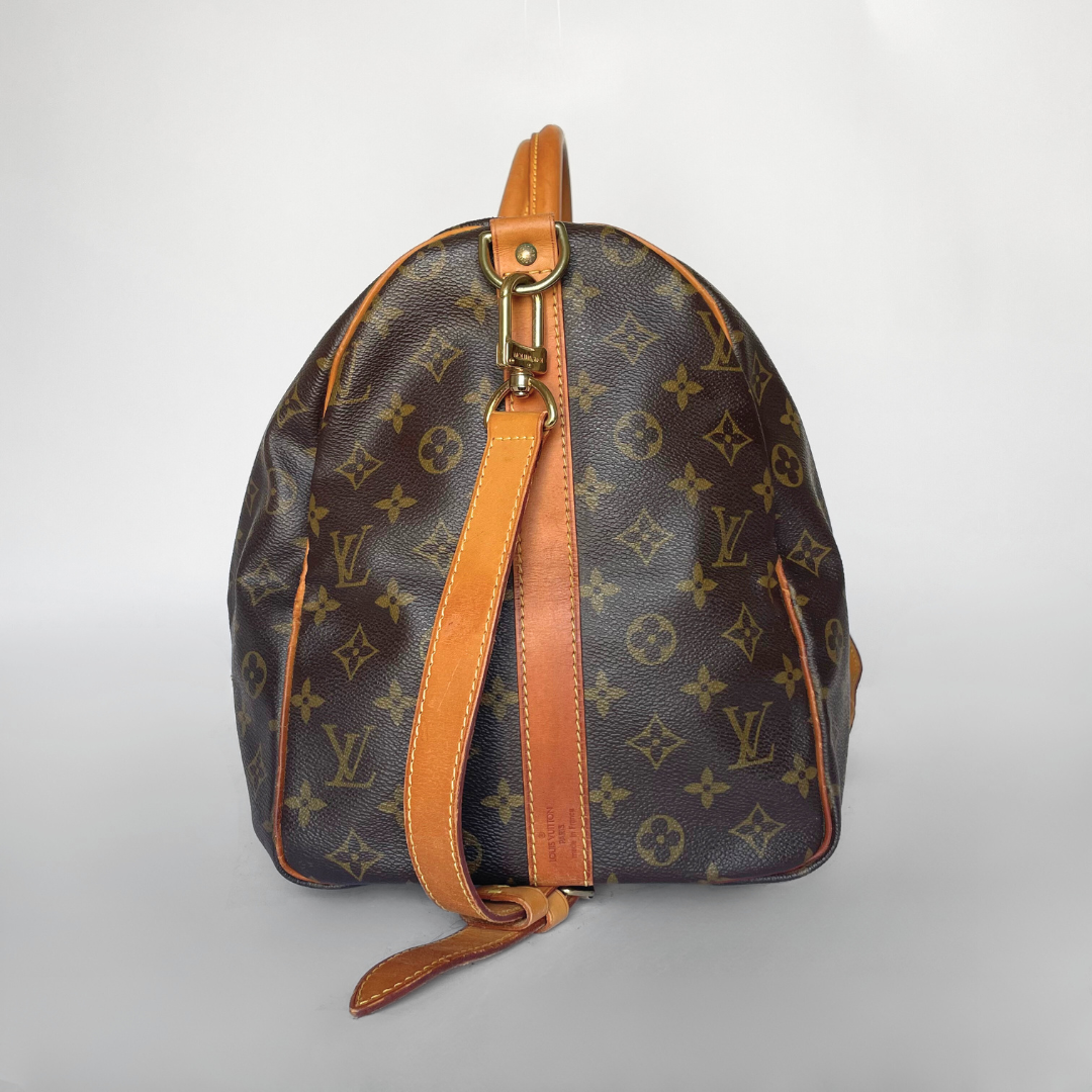 Louis Vuitton Keepall 50 Bandoulière-Monogramm-Leinwand