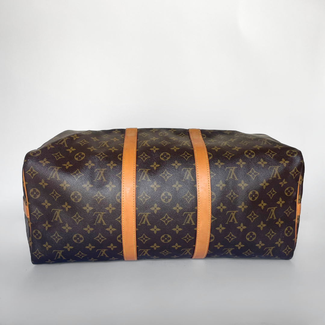 Louis Vuitton Keepall 50 Bandoulière-Monogramm-Leinwand