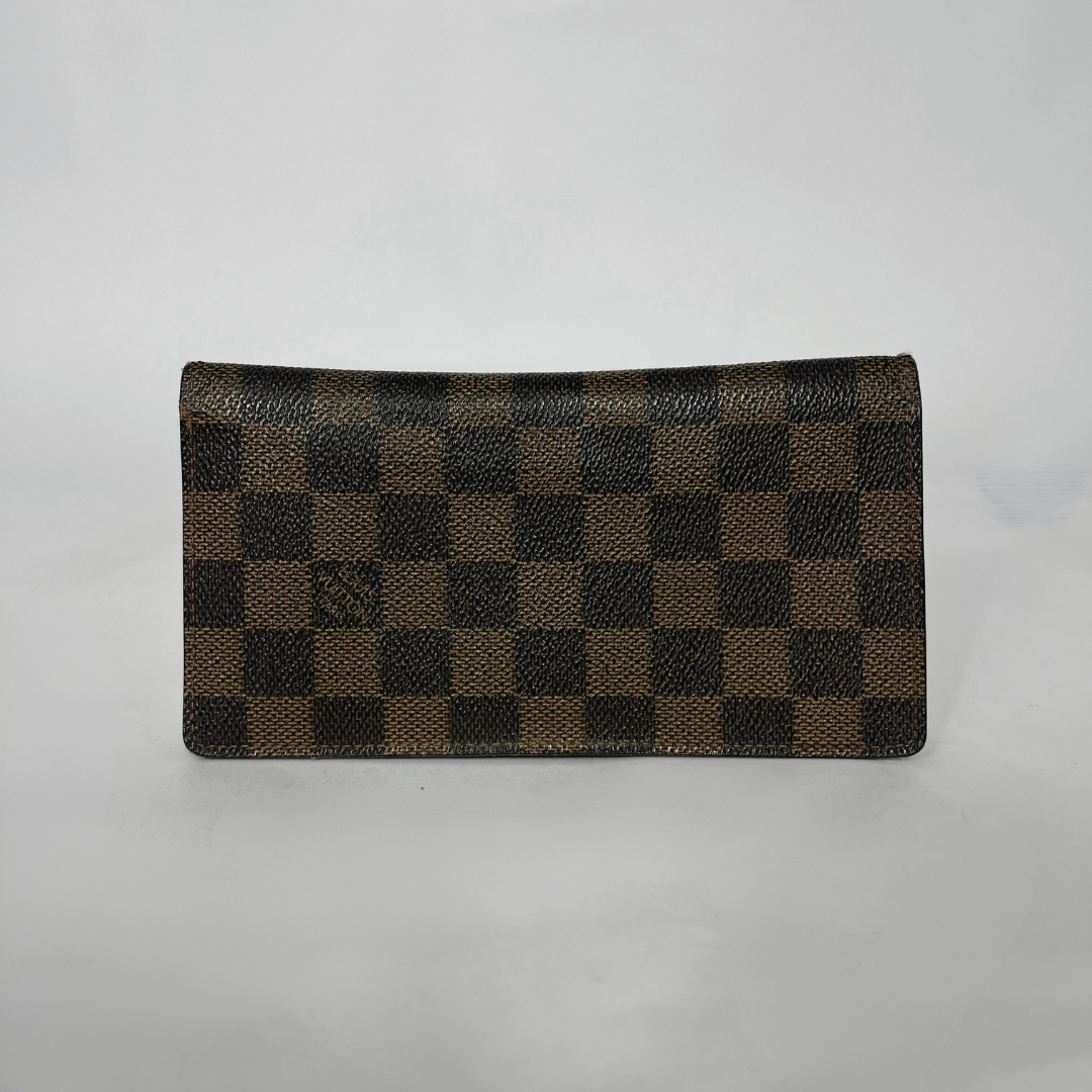 Louis Vuitton Portefeuille Damier Ebene lærred